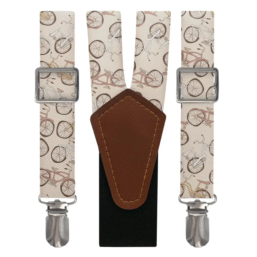 Bike Ride Theme Suspenders