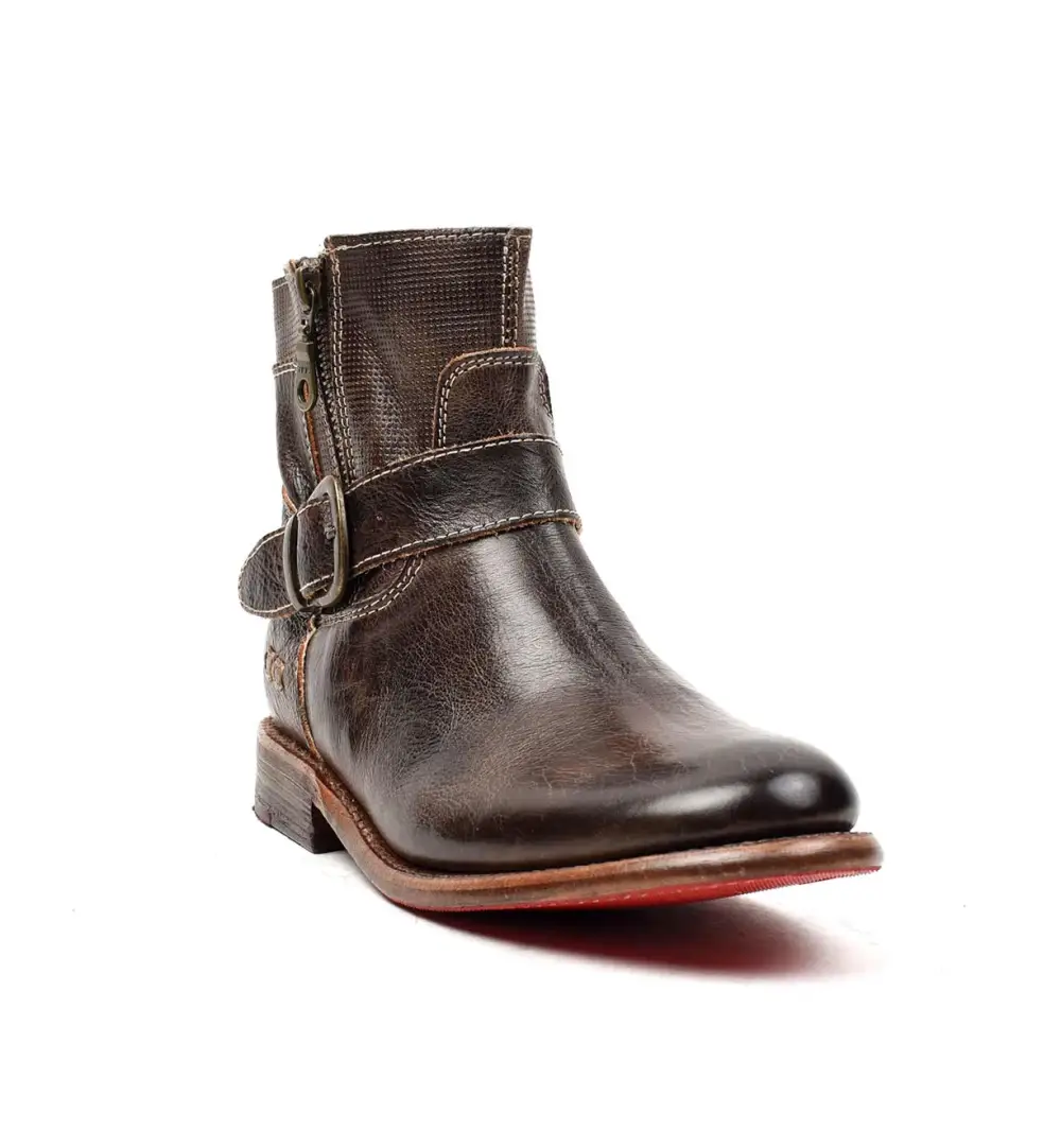 Buckled Perforated Everyday Boots