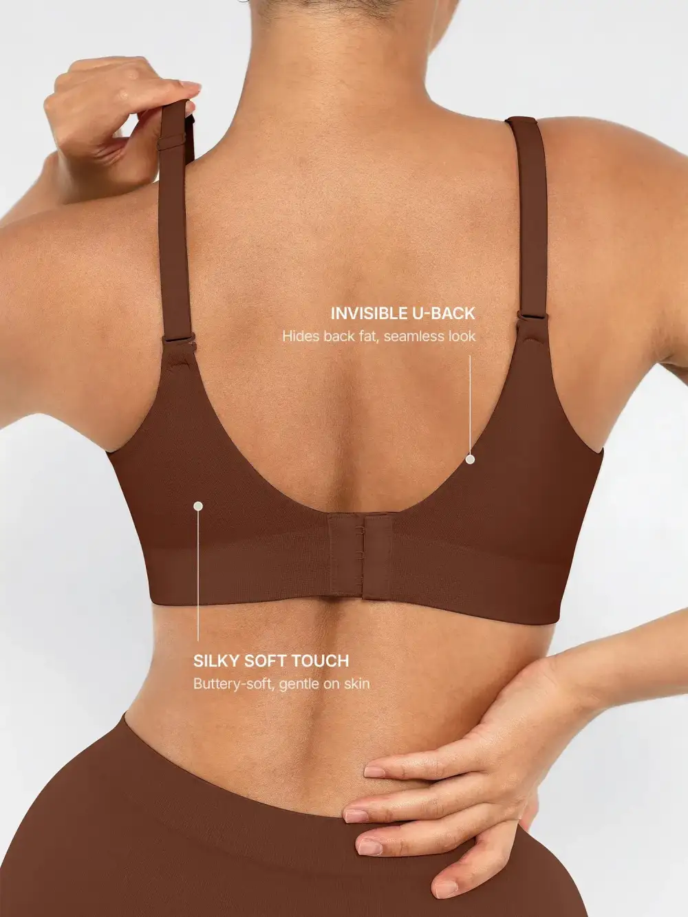 Seamless Wireless Support Bra