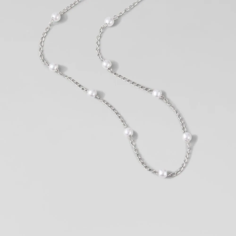 Tarnish-Resistant Pearl Necklace