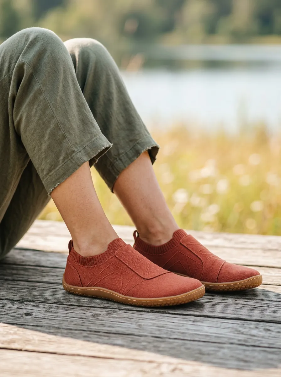 Winter-Ready Geometric Minimalist Edit Unisex Barefoot Shoes
