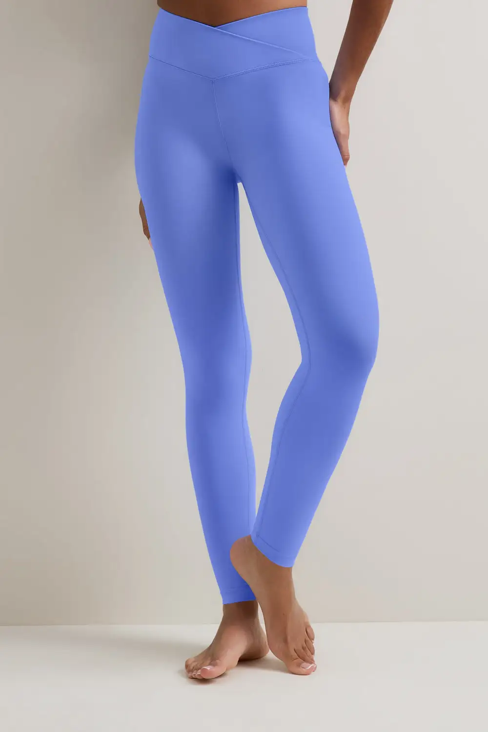 Soft Form Wrap Waist High Rise Leggings
