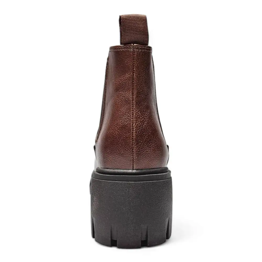 Poppy Lug Sole Slip-On Chelsea Bootie