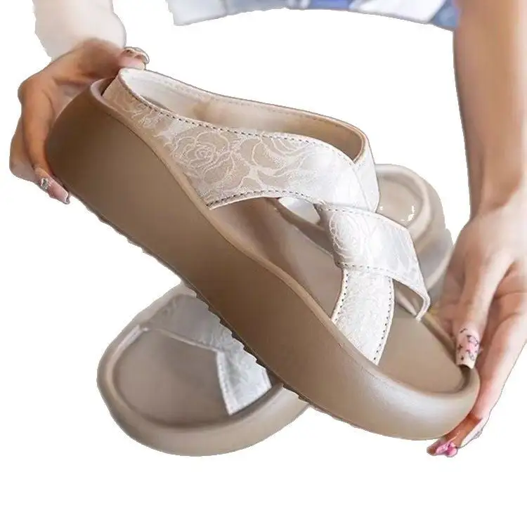 Cushioned Thick Sole Slide Sandals