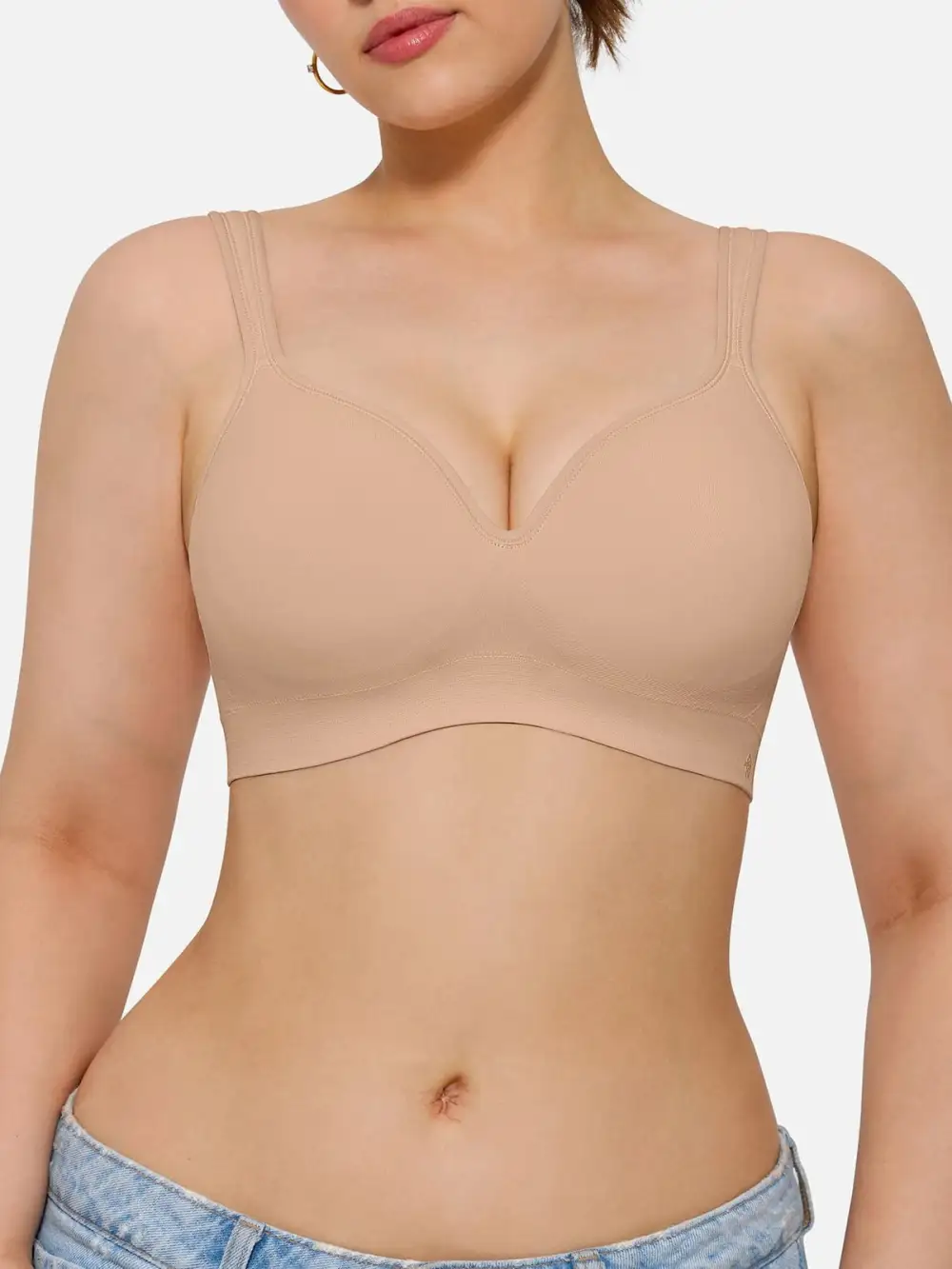 Seamless Wireless Comfort Smoothing Bra