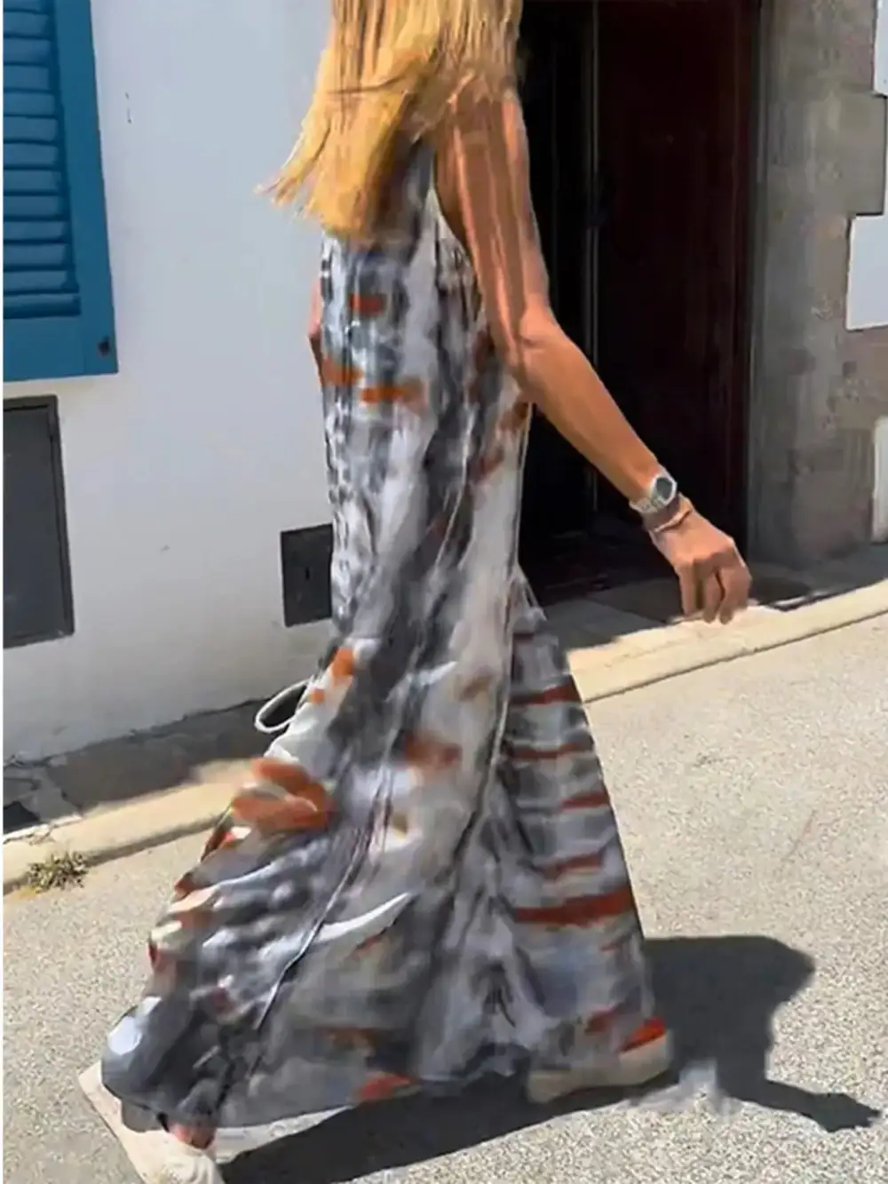 Soft Touch V Neck Maxi Dress