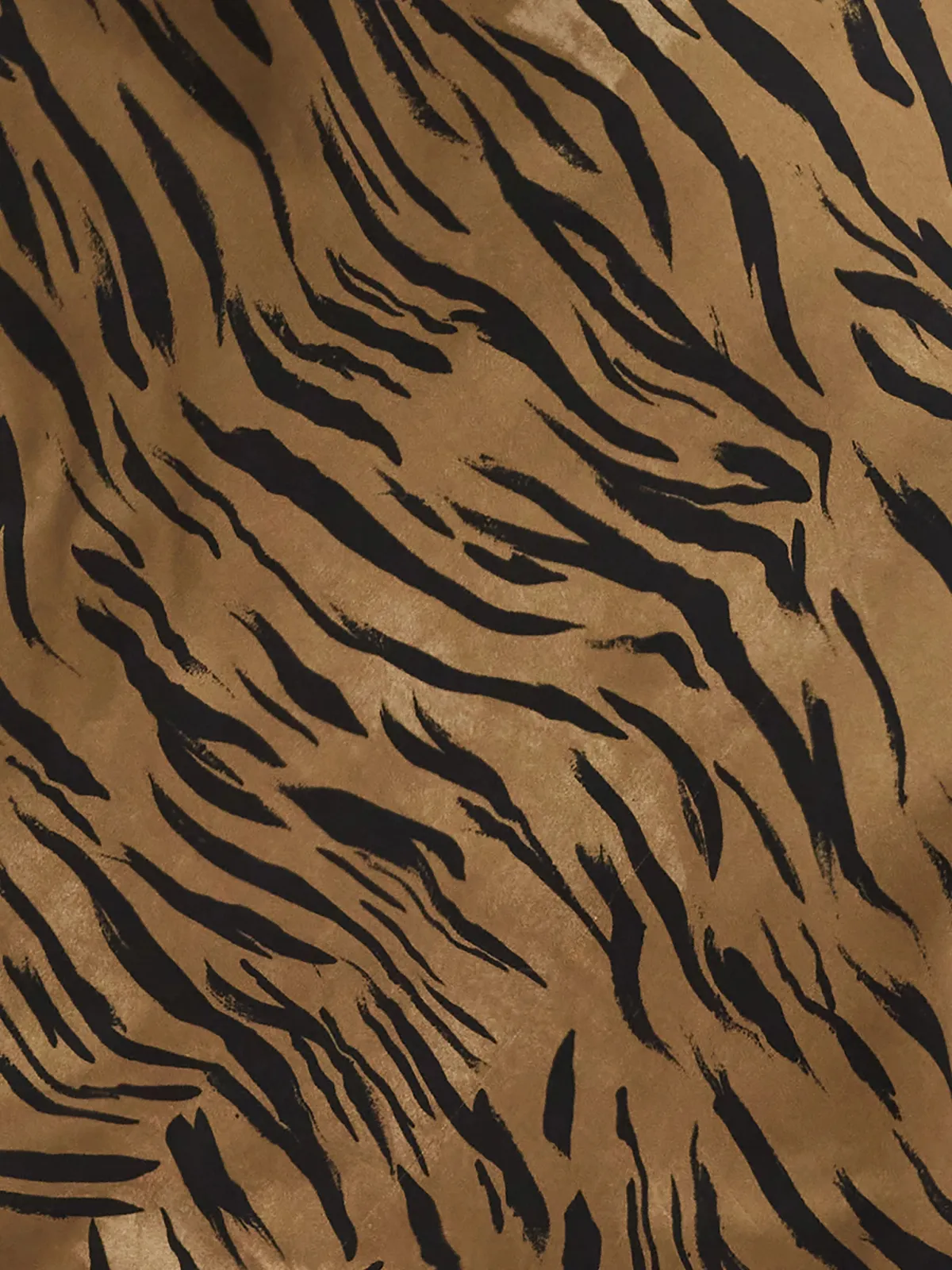 Eco-Friendly Satin Elegant Leopard Print Dress