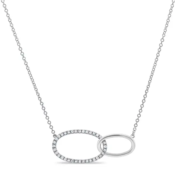 Minimal Luminous Classic Diamond Necklace