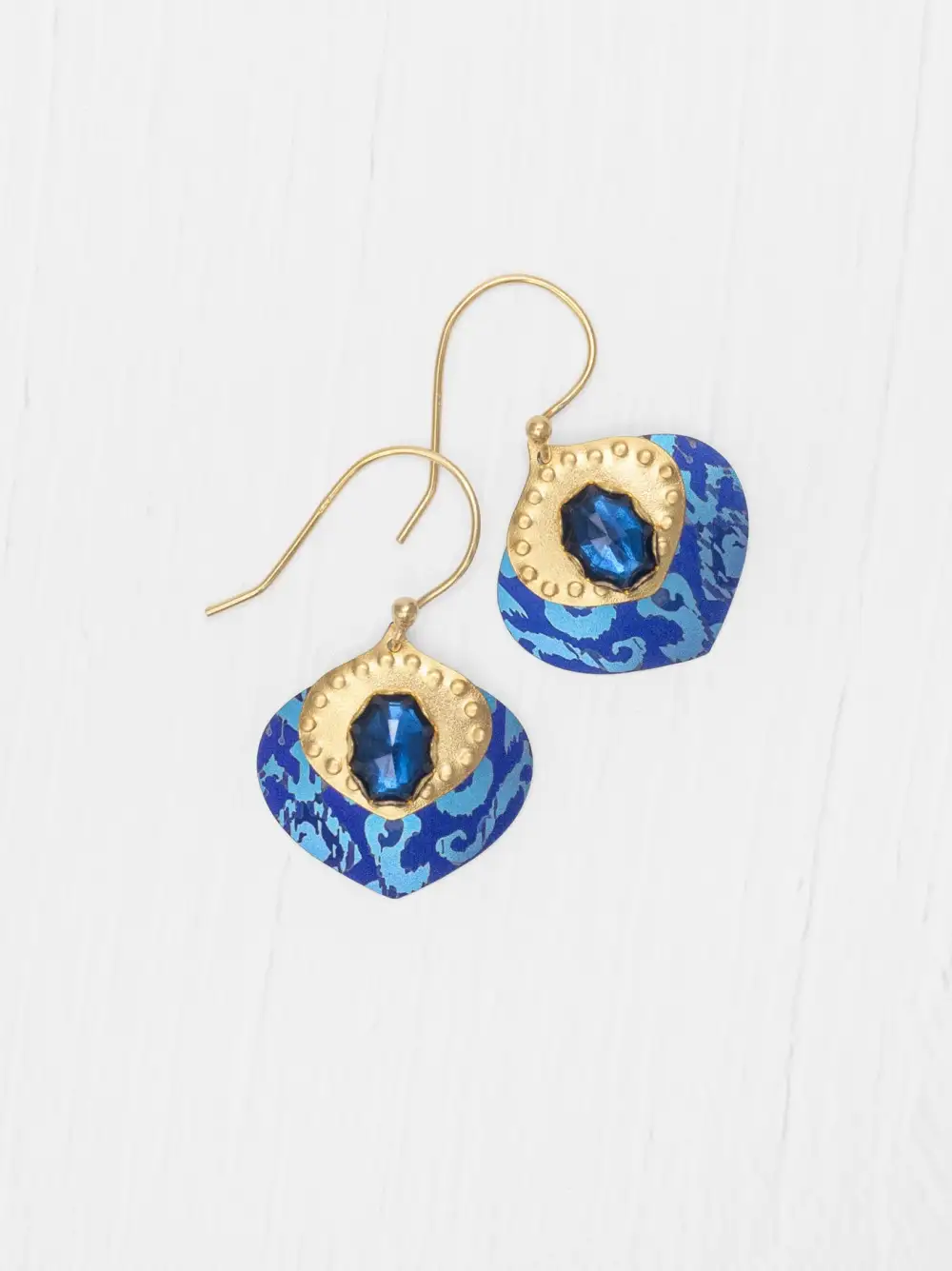 Textured Refined Statement Earrings