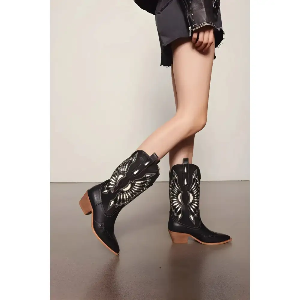 Britany Cut Out Western Boot