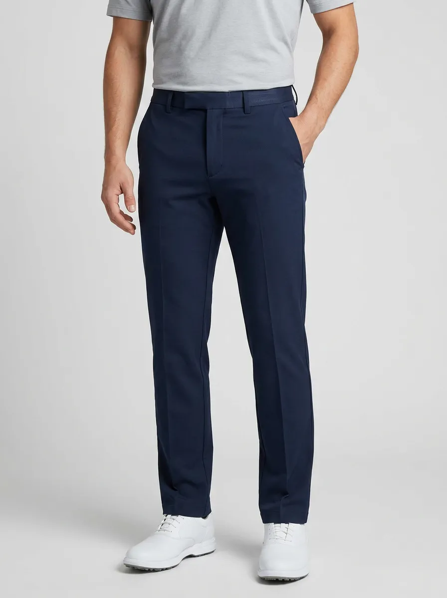Versatile Men'S Golf Lover Solid Printed Trousers Fairway Wear