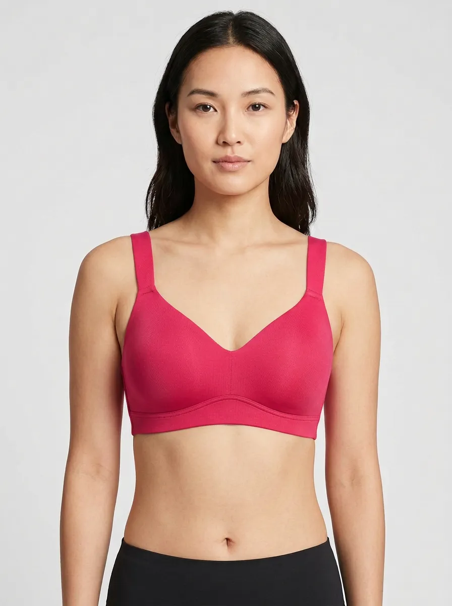 Clean-Finish Seamless-Look Bra
