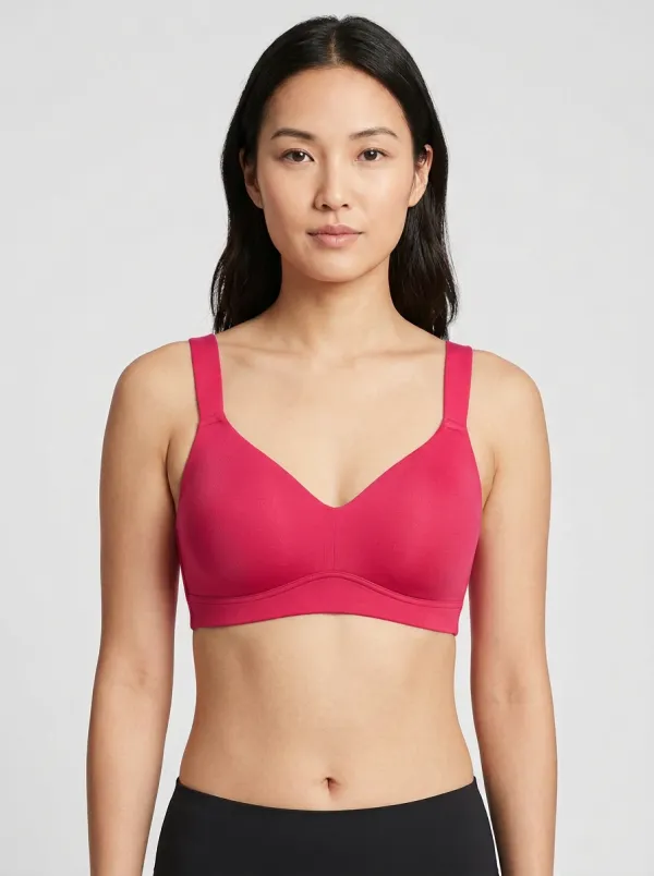 Clean-Finish Seamless-Look Bra