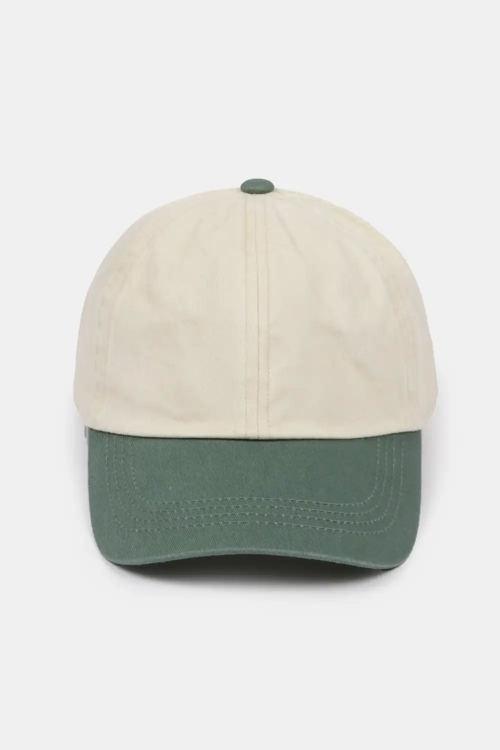 Two Tone Denim Baseball Cap