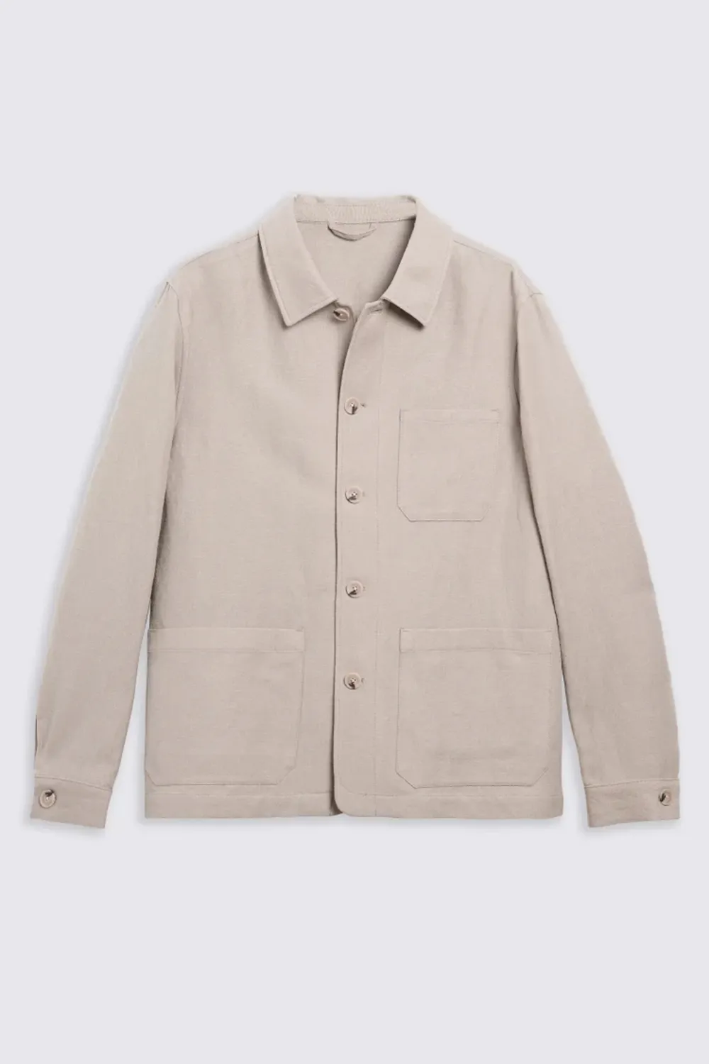 Minimalist Style Breathable Wool Shacket