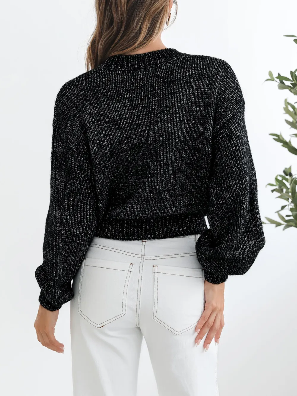 Petrol Casual Style Crew Neck Knit