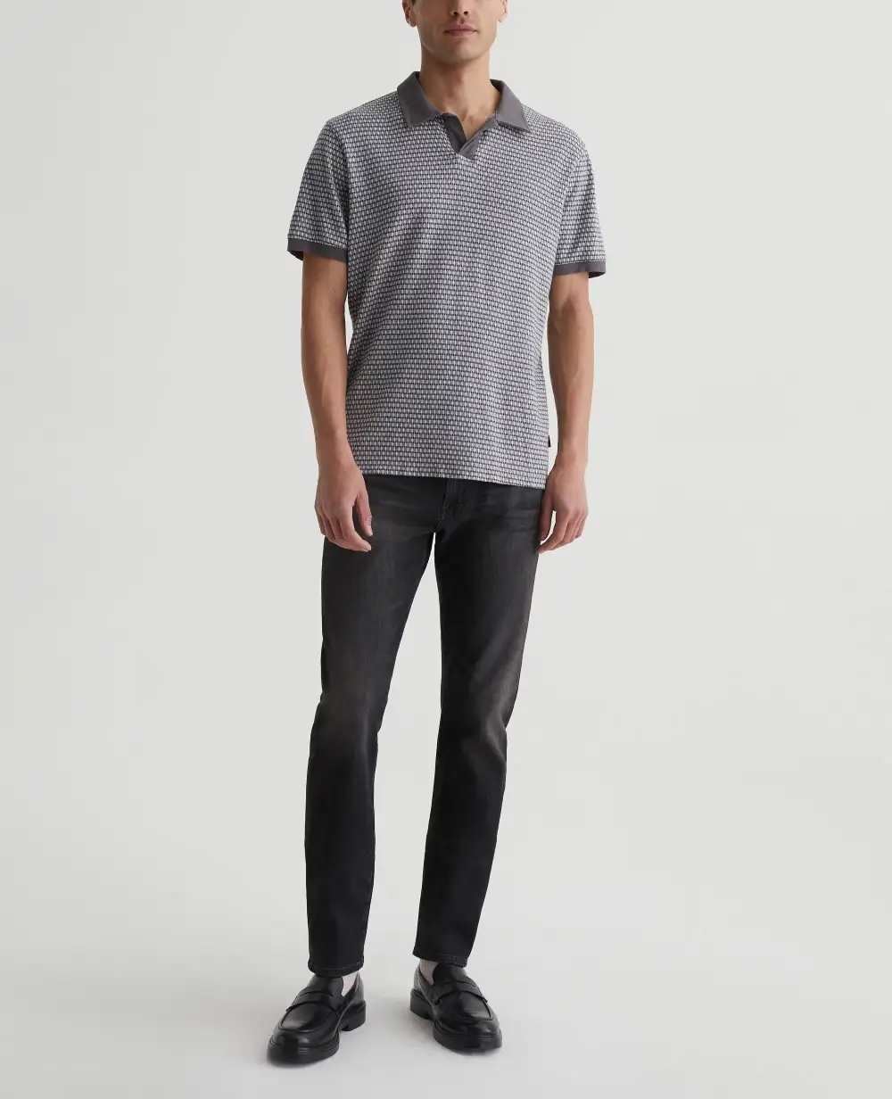 Men's Point Collar Polo Shirt