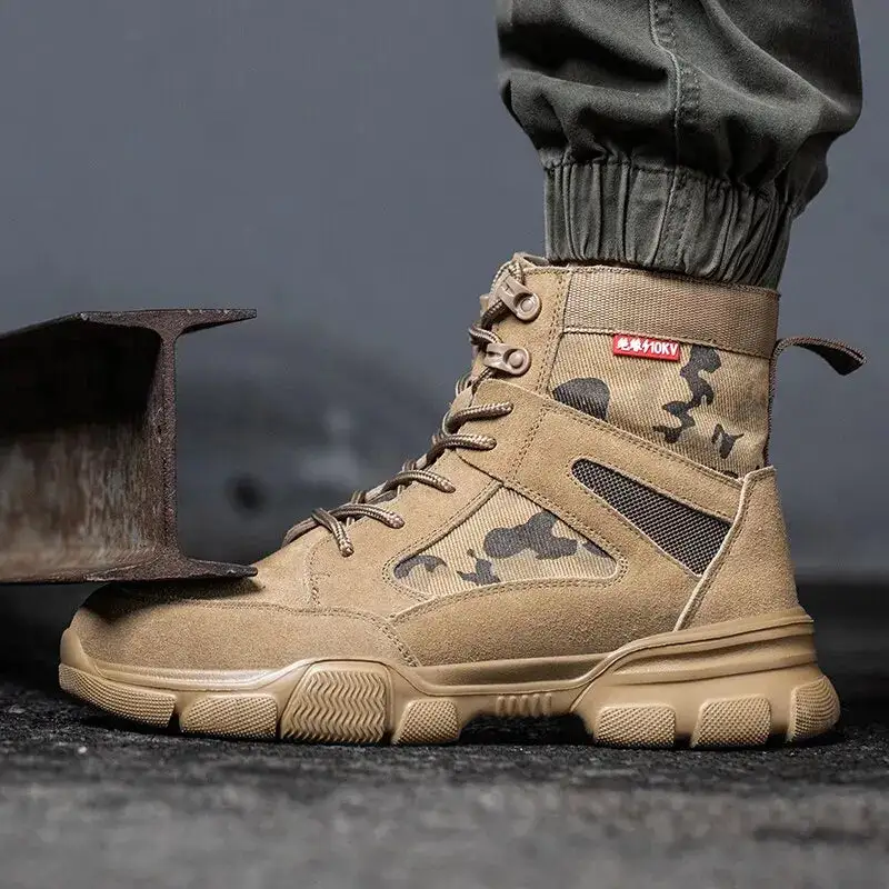 Men's Padded Insole Field Boots