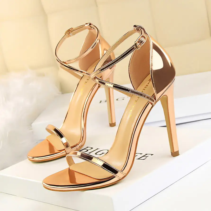 Strappy Stiletto Heels