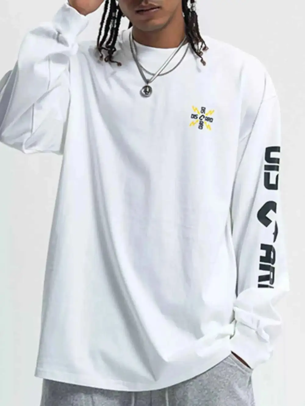 Round Neck Long Sleeve T-Shirt