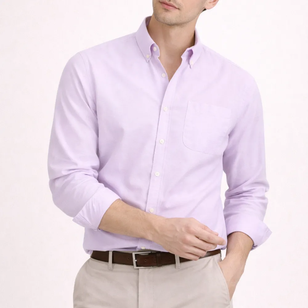 Chest Pocket Classic Long Sleeve Shirt