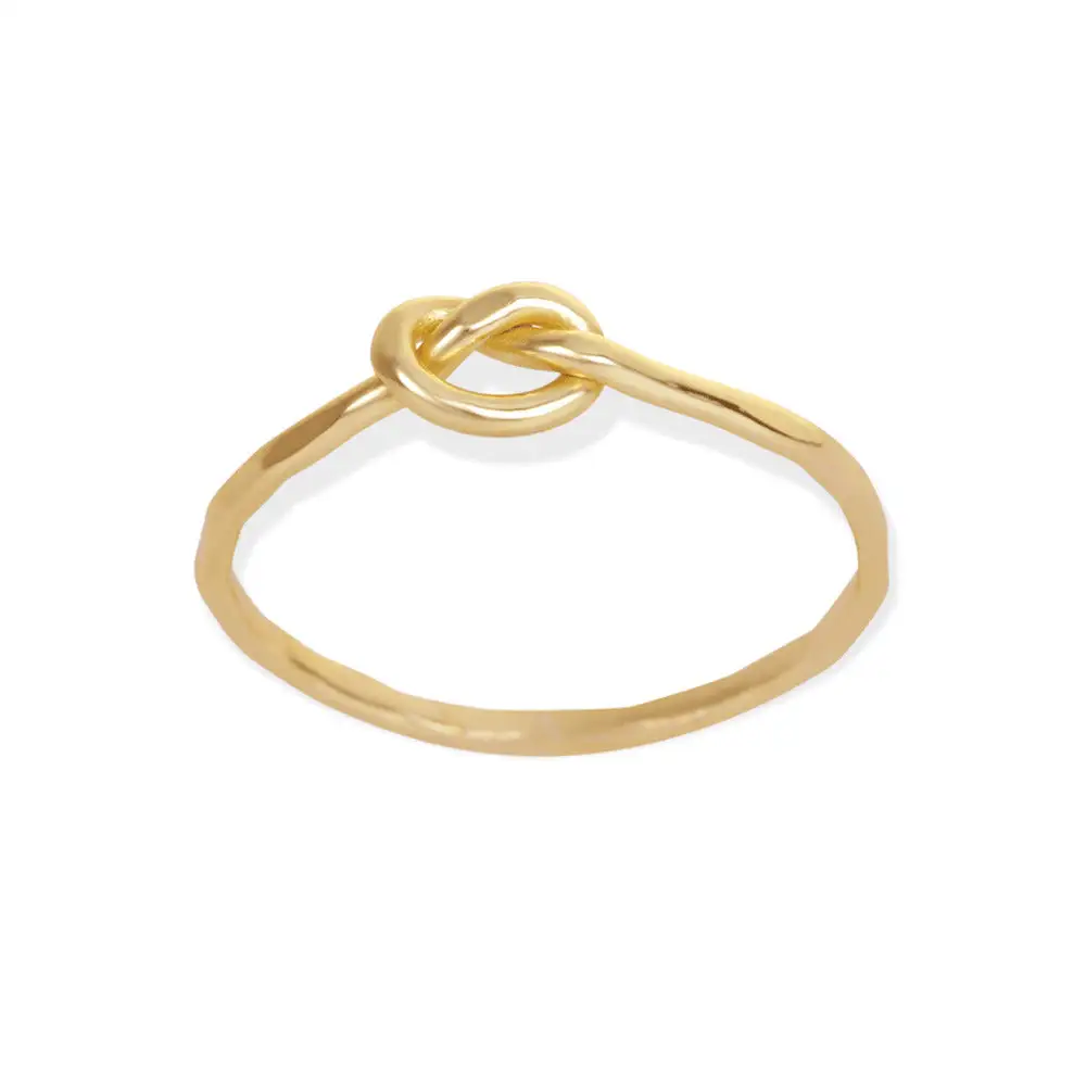 Minimal Brass Everyday Adjustable Ring