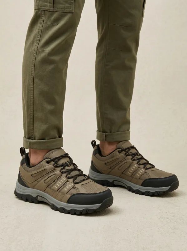 Men's Outdoor Hiking Mesh Printed Outdoor Shoes