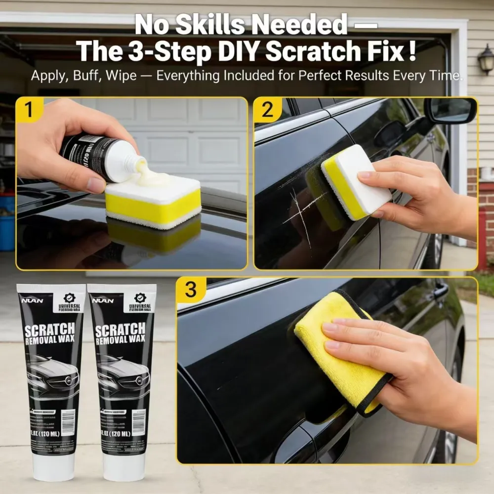 3-Second Car Scratch Remover – Professional Polish & Paint Protection Wax​ -8RH7