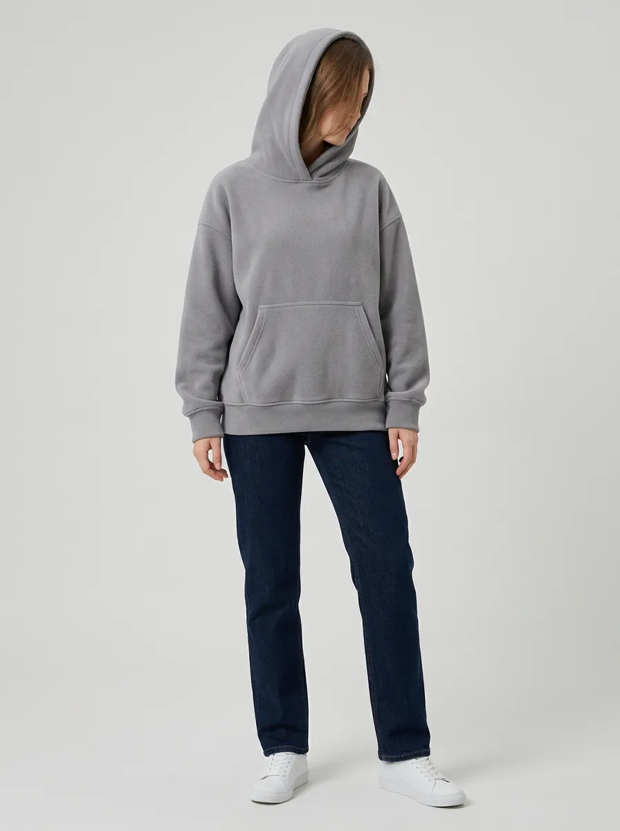 Women's Casual Fleece Pullover Hoodie