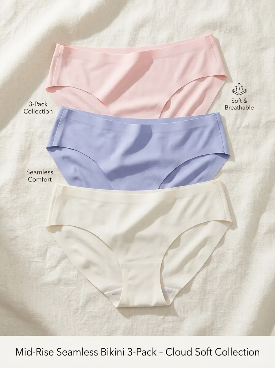 Casual Casual Three Pack Panties