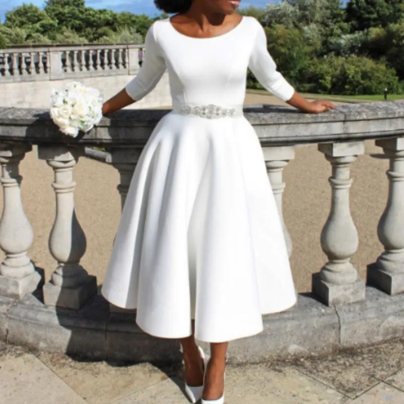  Line Midi Dress