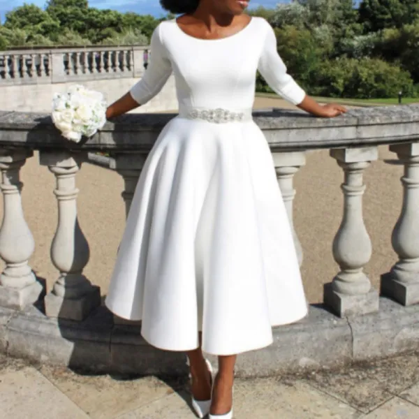  Line Midi Dress