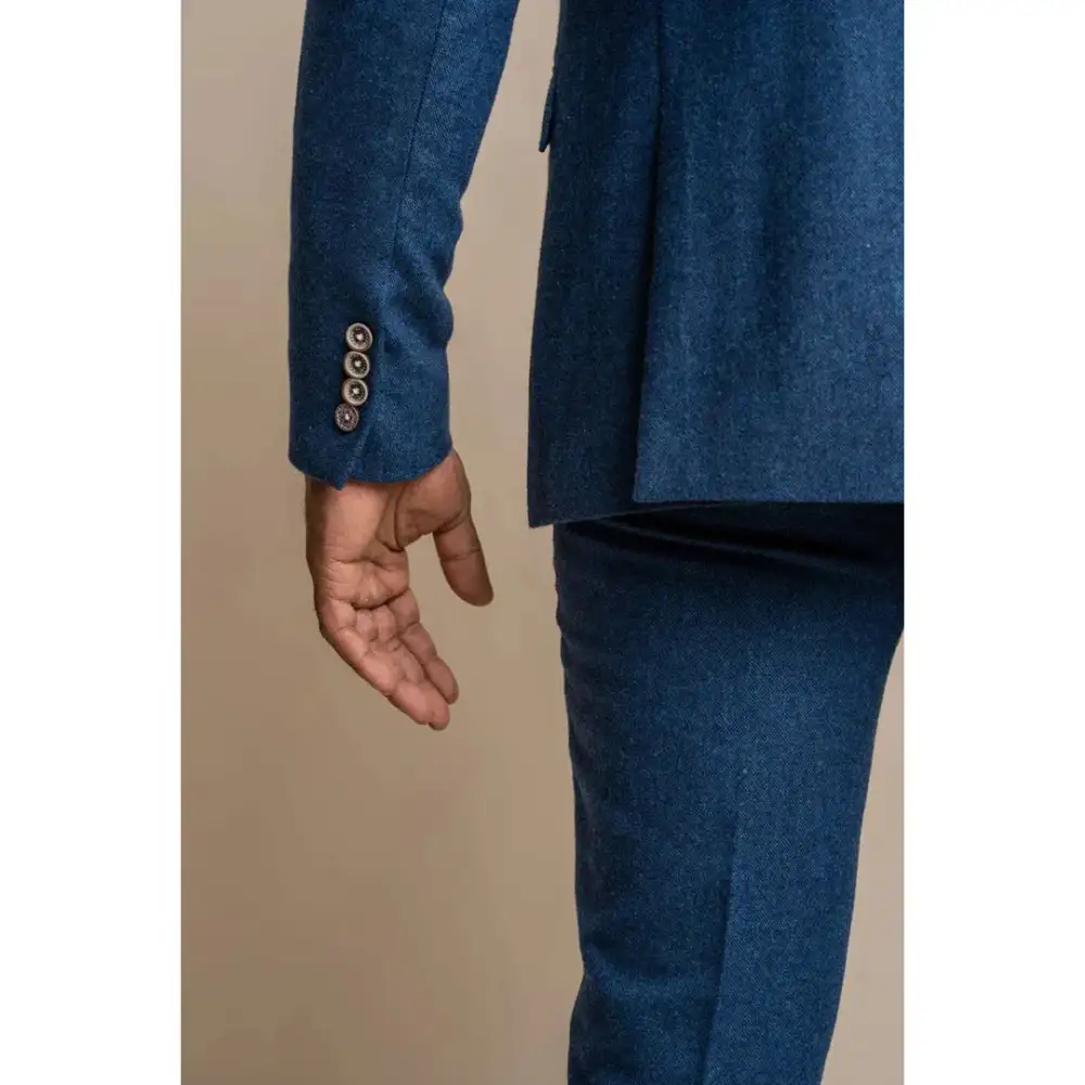 Orson Men S Blue Tweed Blazer