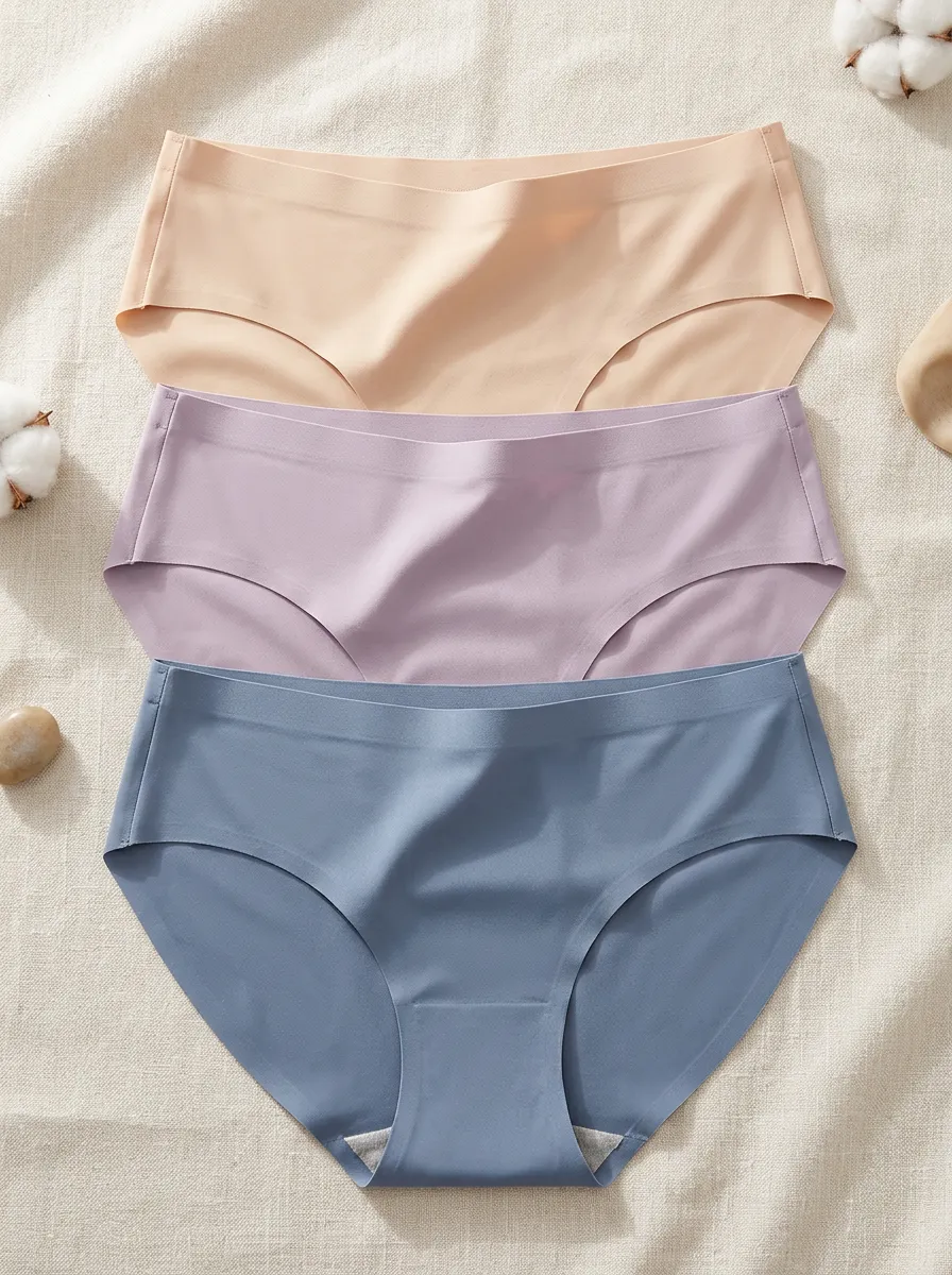 Casual Soft Waist Three Pack Panties