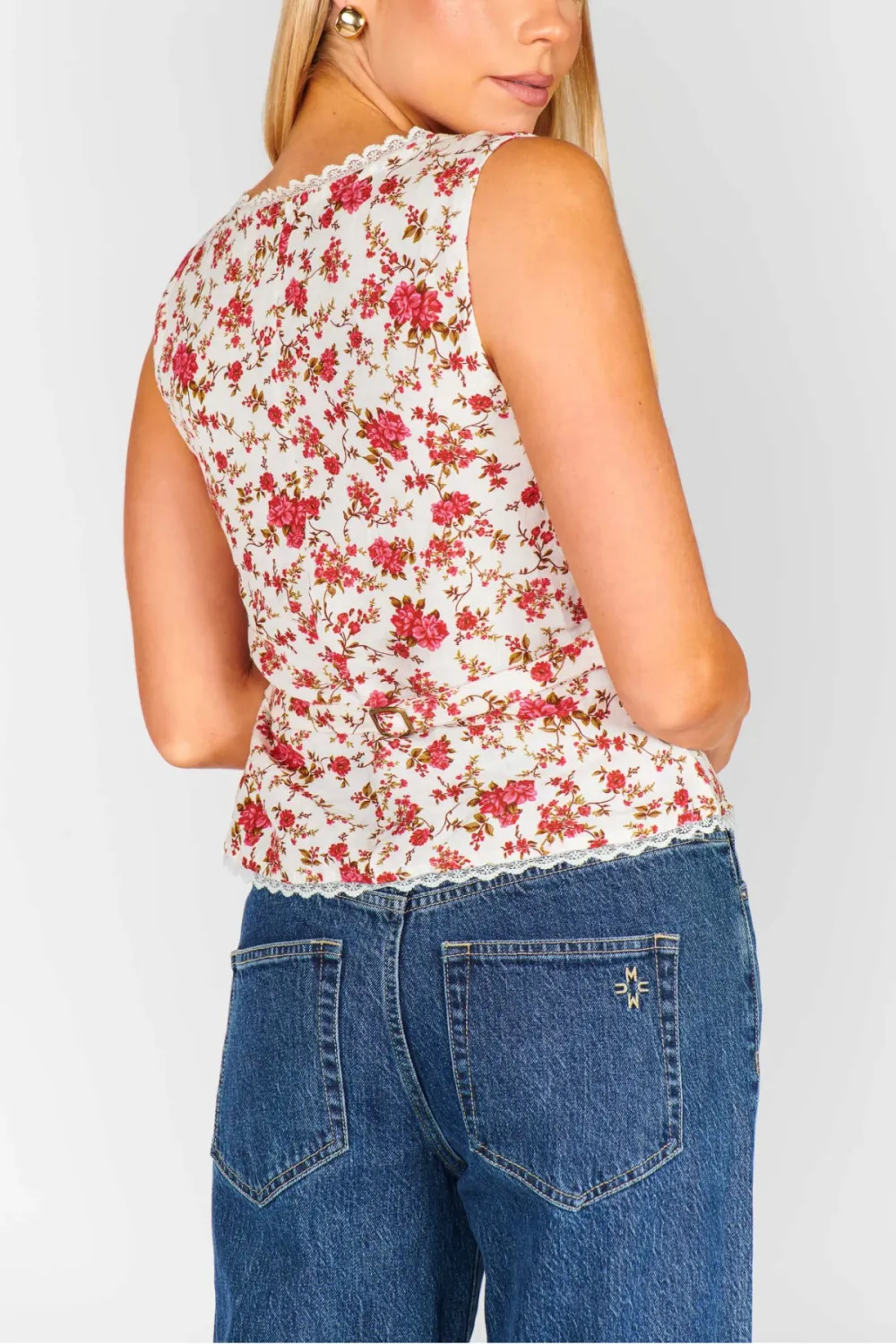Tie Cotton Mimi Top