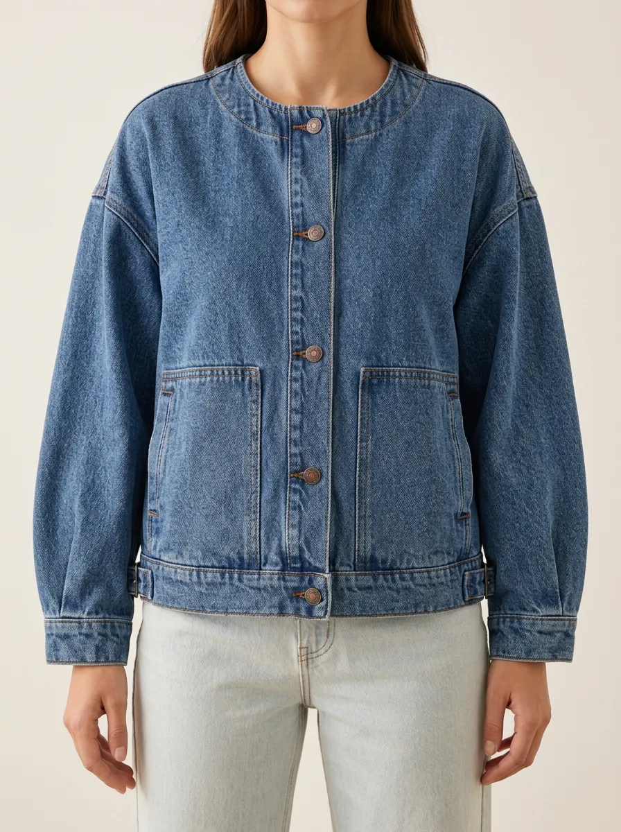 Women's Denim Jacket for Everyday Wear