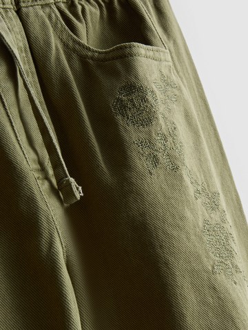 7-15yrs | Twill Embroidered Trousers detail 3