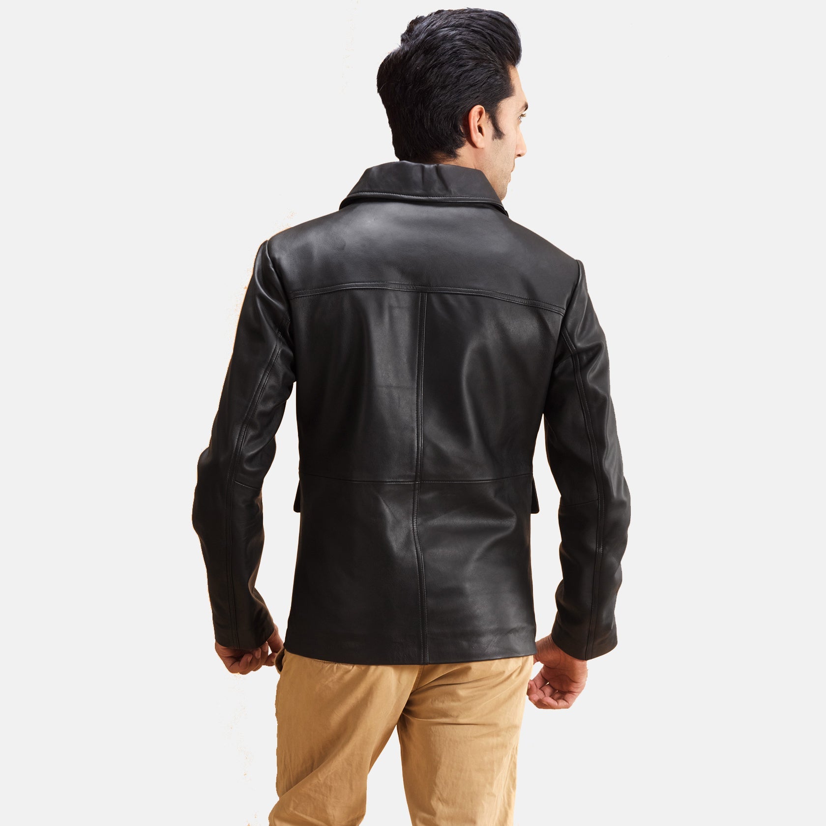 Men's Classic Modern Leather Jacket