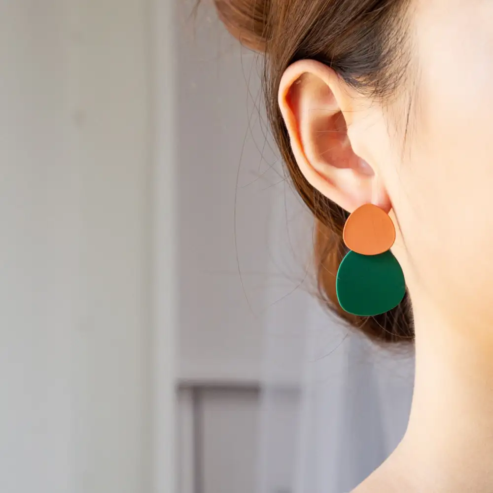 Retro Geometric Earrings
