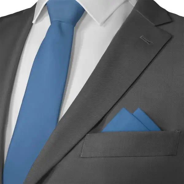 Smart Crisp Solid Pocket Square