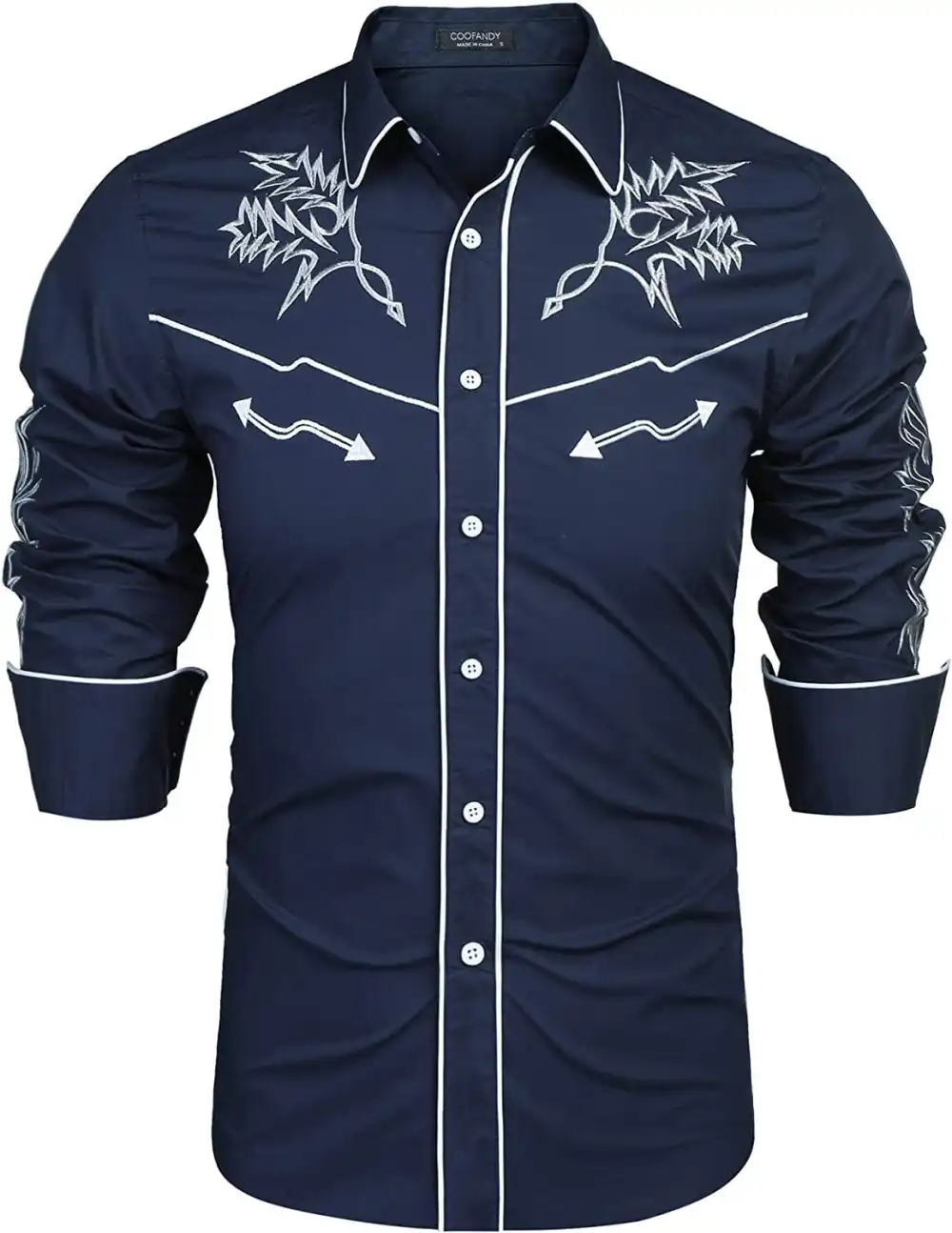Cotton Button Down Dress Shirt