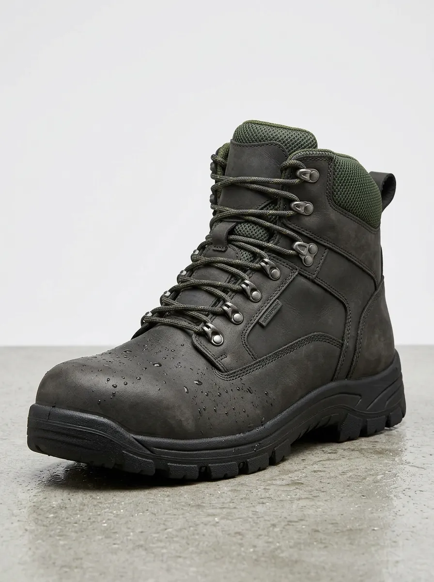 Casual Hiking Outdoor Casual Look Men' Waterproof Work Boots