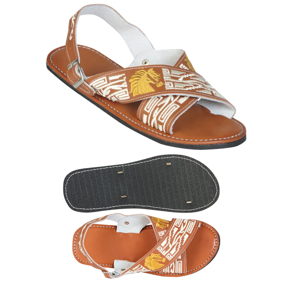Interwoven Strap Casual Huarache Sandals
