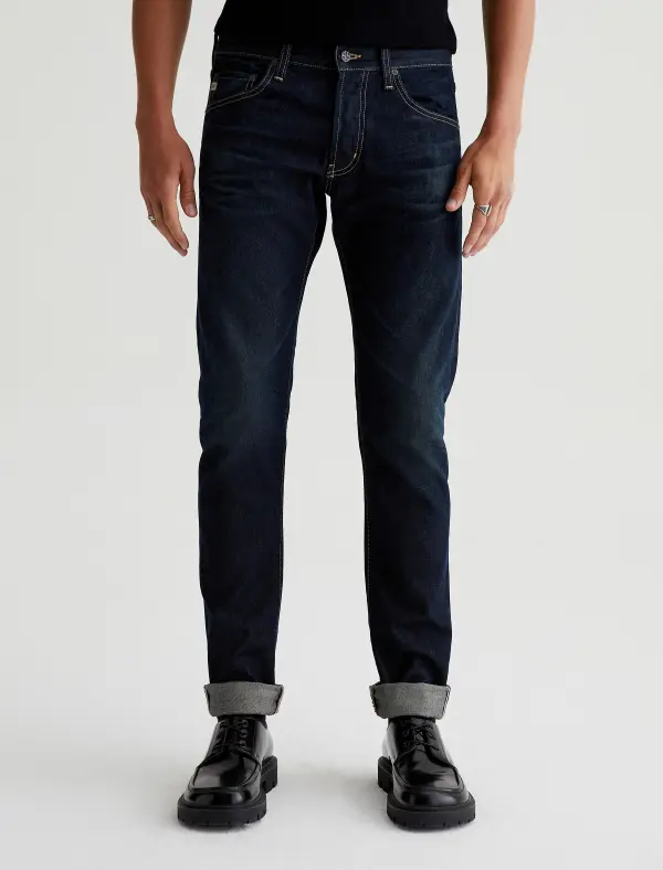 Men's Slim Straight Twill Jeans