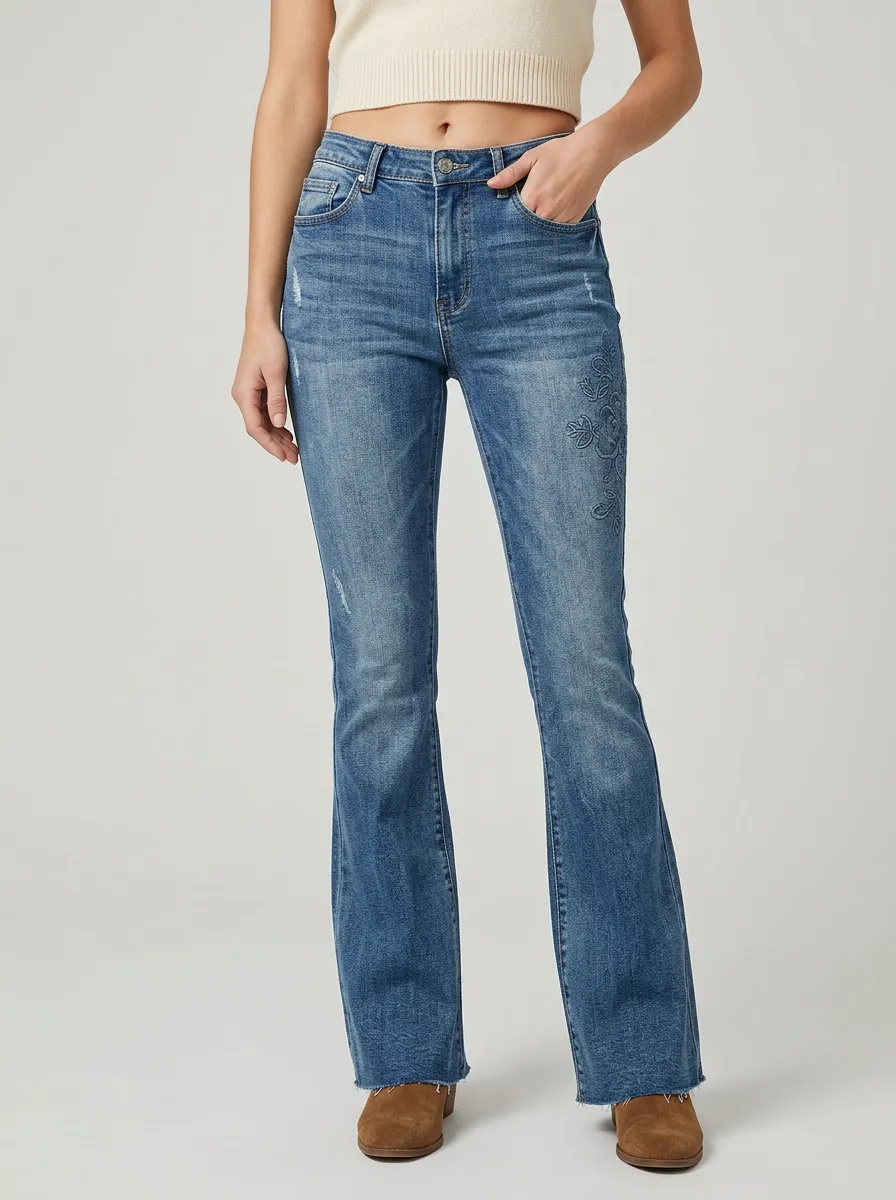 Modern Mid Rise Jeans