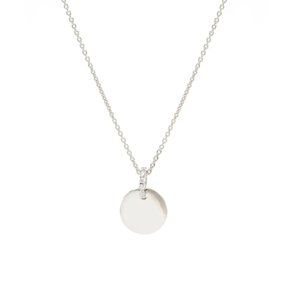 Heart Medallion Pendant Necklace