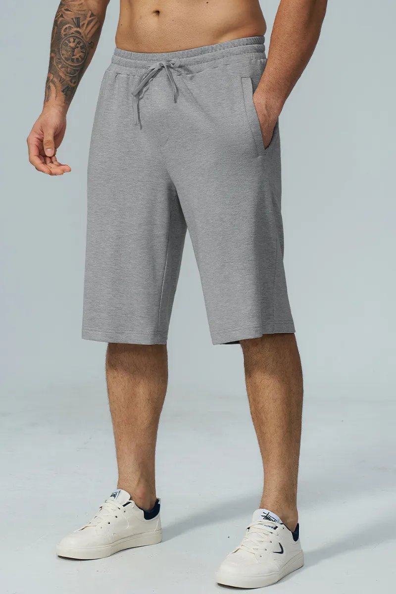 Breathable Drawstring Relaxed Fit Athletic Shorts