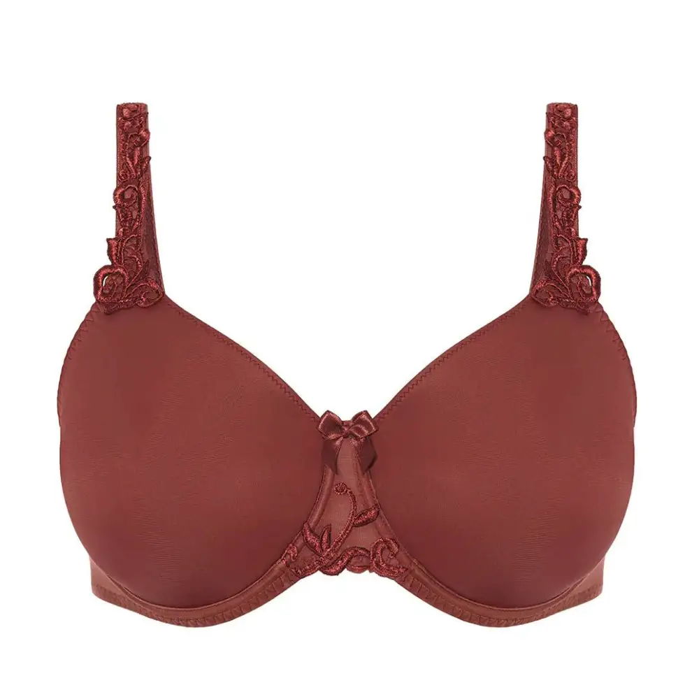 Women's Full Coverage Molded Seamless Natural Shape Bra