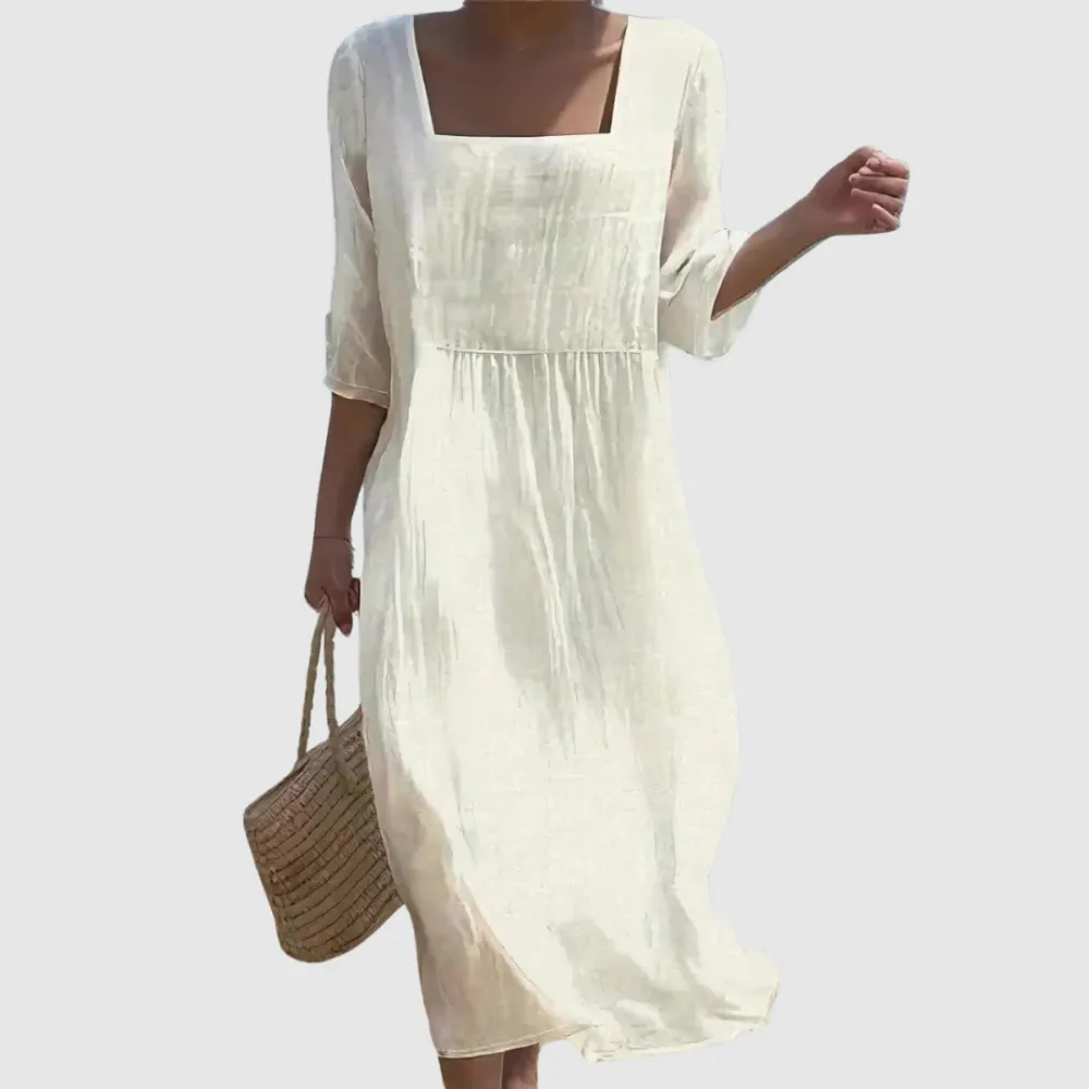 Everyday Linen Relaxed Casual Dress