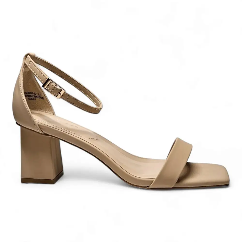 Lasting Square Toe Block Heel